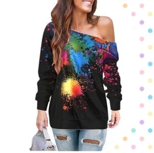 Off the shoulder sweater